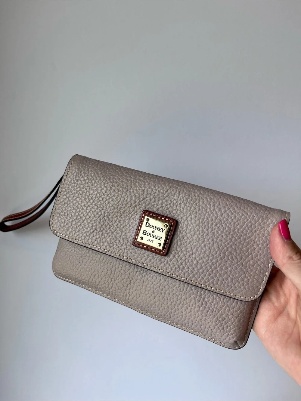 Dooney & Bourke Pebble Grain Milly Wristlet